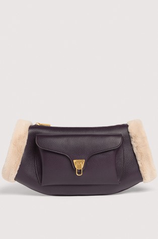 Beat Arctic crossbody with faux-fur