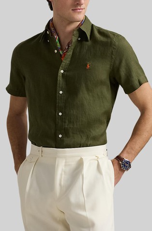 Custom Fit Linen Shirt