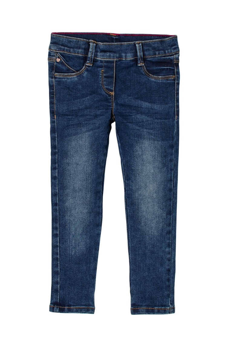 S.OLIVER Regular fit treggings jeans hlače z elastičnim pasom Modra - Blue 