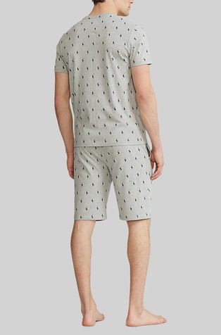 RALPH LAUREN Signature pony cotton t-shirt Gray 4