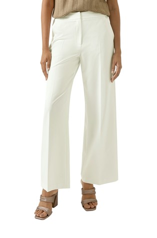 Hlače iz raztegljive krep tkanine