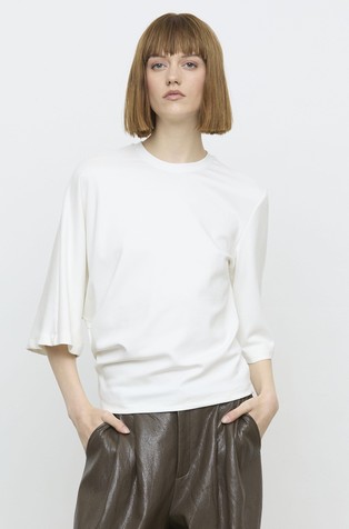 Modal-blend 3/4 sleeve tee