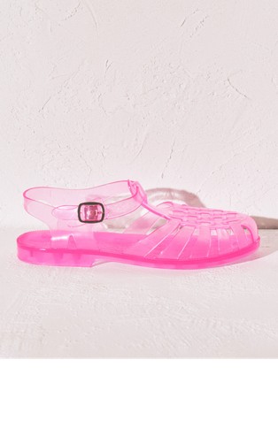 Jelly fisherman sandals