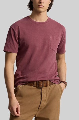 Classic fit jersey pocket T-shirt