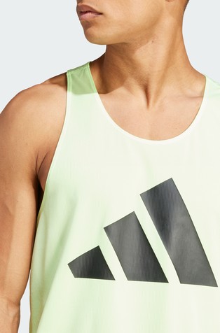 ADIDAS Run It Running Tank Top Green 4