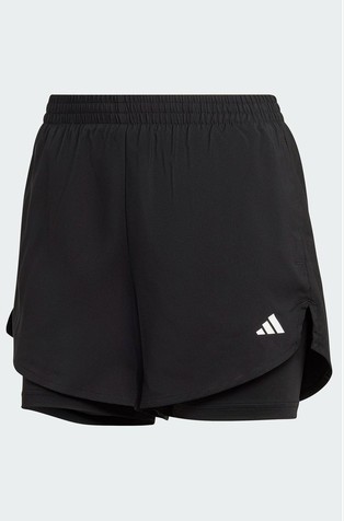 ADIDAS Aeroready Made for Training Minimal 2 in 1 Shorts Black 6