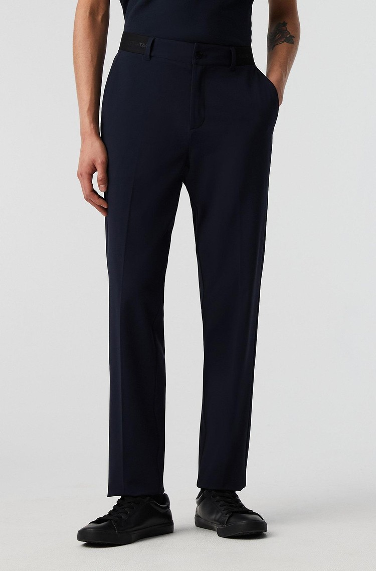 ALPHATAURI Regular fit 4-Way-Stretch Pants Navy 