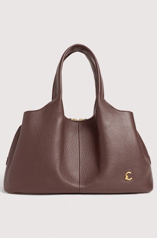 Nell Leather Shoulder Bag
