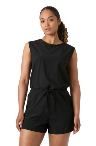 Thalia kratek kombinezon z izrezi zadaj