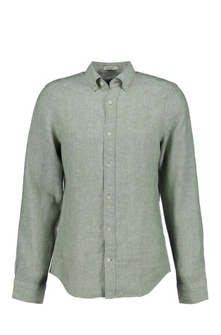 Slim fit lanena srajca