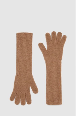 Knitted gloves