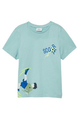 Bombažna majica s potiskom