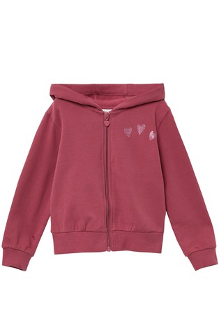 Jopa s kapuco in svetlečim potiskom zadaj