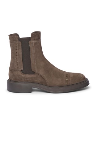 Suede Chelsea boots