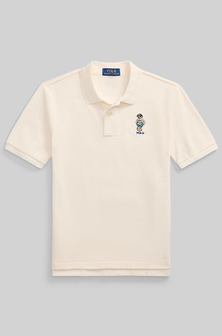 Polo Bear bombažna polo majica s kratkimi rokavi