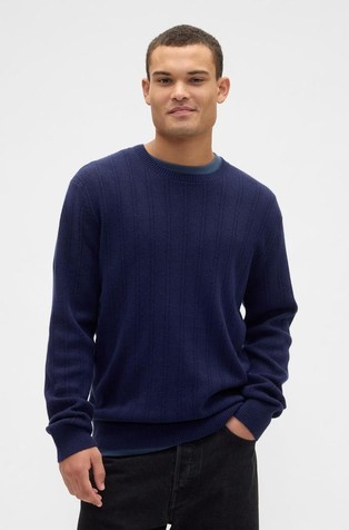Moški pleten pulover
