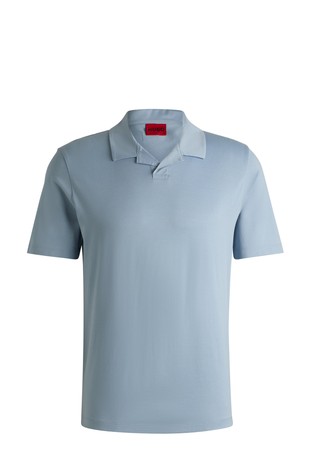 Slim fit polo majica iz merceriziranega bombaža