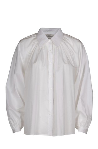 Nabrana bombažna srajca