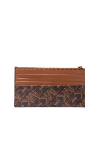 MICHAEL KORS Denarnica z Empire logotipi Rjava - Brown 2