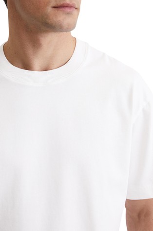MARC O'POLO Relaxed T-shirt in cotton White 3