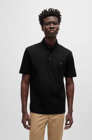Hugo boss regular fit polo sales