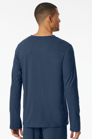 SCHIESSER Mix &amp; Relax - long-sleeve T- Shirt Royal 2
