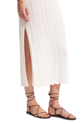 SEAFOLLY Crochet Knit Dress White 3