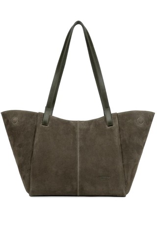 Suede tote torba za čez ramo iz semiša