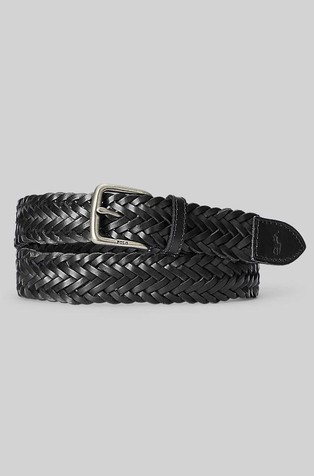 Braided Calfskin Belt