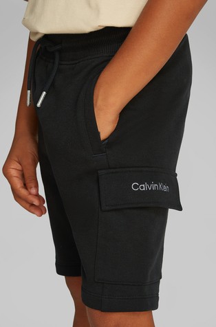 CALVIN KLEIN Cargo kratke hlače Črna - Black 3