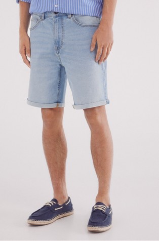 Slim fit denim kratke hlače