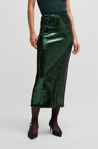 Slim fit krilo z bleščicami