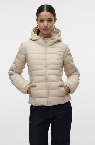 VMMAY quilted jacket with hood