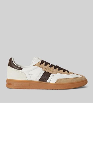 Bedford colour block leather sneaker