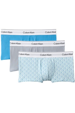 Paket 3 boksaric z nizkim pasom - Icon Cotton Stretch