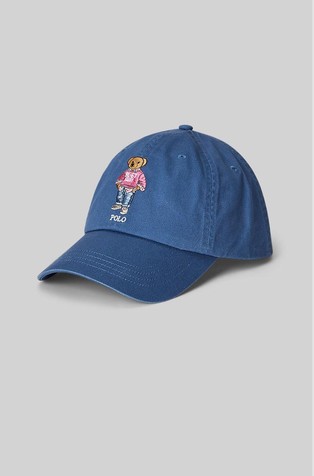 Polo Bear Cotton Twill Ball Cap