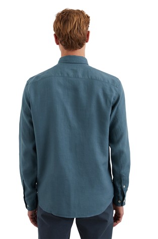 MARC O'POLO Regular fit shirt made from pure linen Blue 2