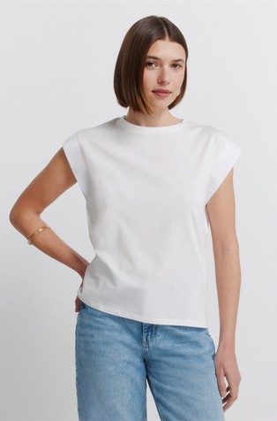 Sequin short sleeve T-shirt