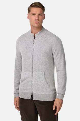 Pletena jopa iz volnene mešanice