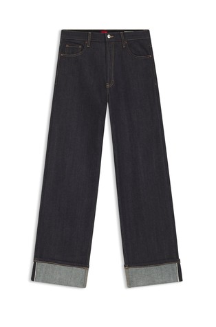 Široke jeans hlače