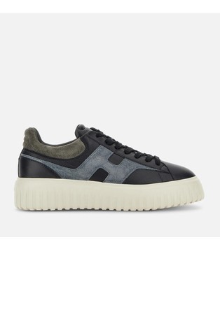 H-Stripes Leather Sneakers