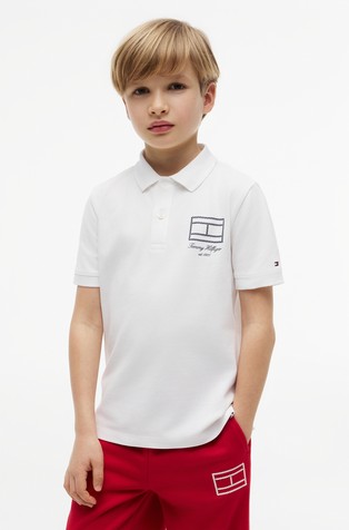 Logo Short-sleeved Polo Tee