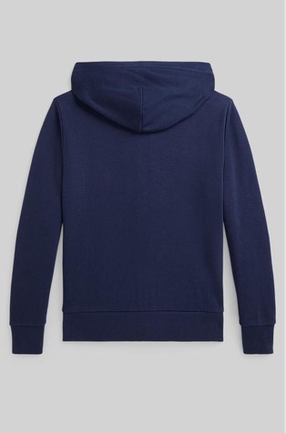 RALPH LAUREN Cotton-blend Hooded Zip-thru Newport Navy 2