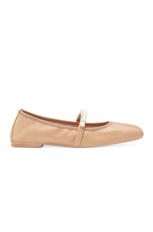 Goldie Leather Ballet Flats