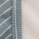 Večbarvna - Stripes Silver Blue/Off White