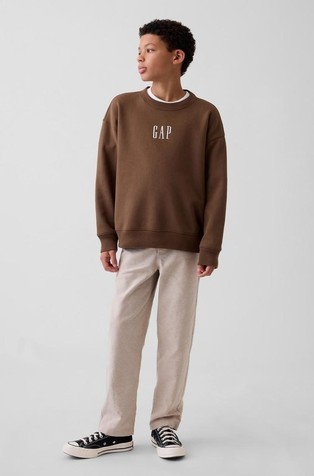 Hlače iz mešanice lana in bombaža za dečke