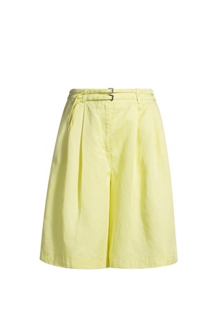 Relaxed-fit culottes in lyocell and linen