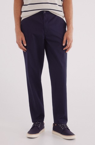 Slim fit bombažne chino hlače