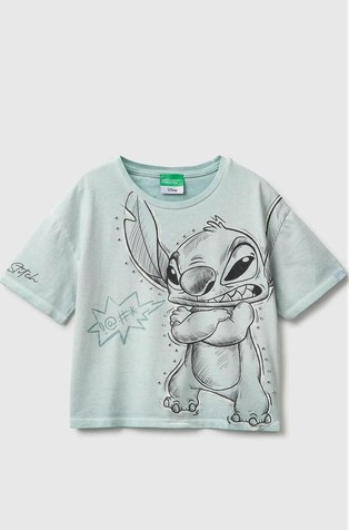 Disney© Lilo & Stitch cropped majica s potiskom