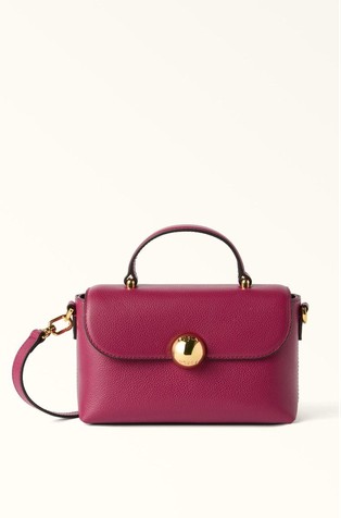 Mini Leather Top Handle Bag
